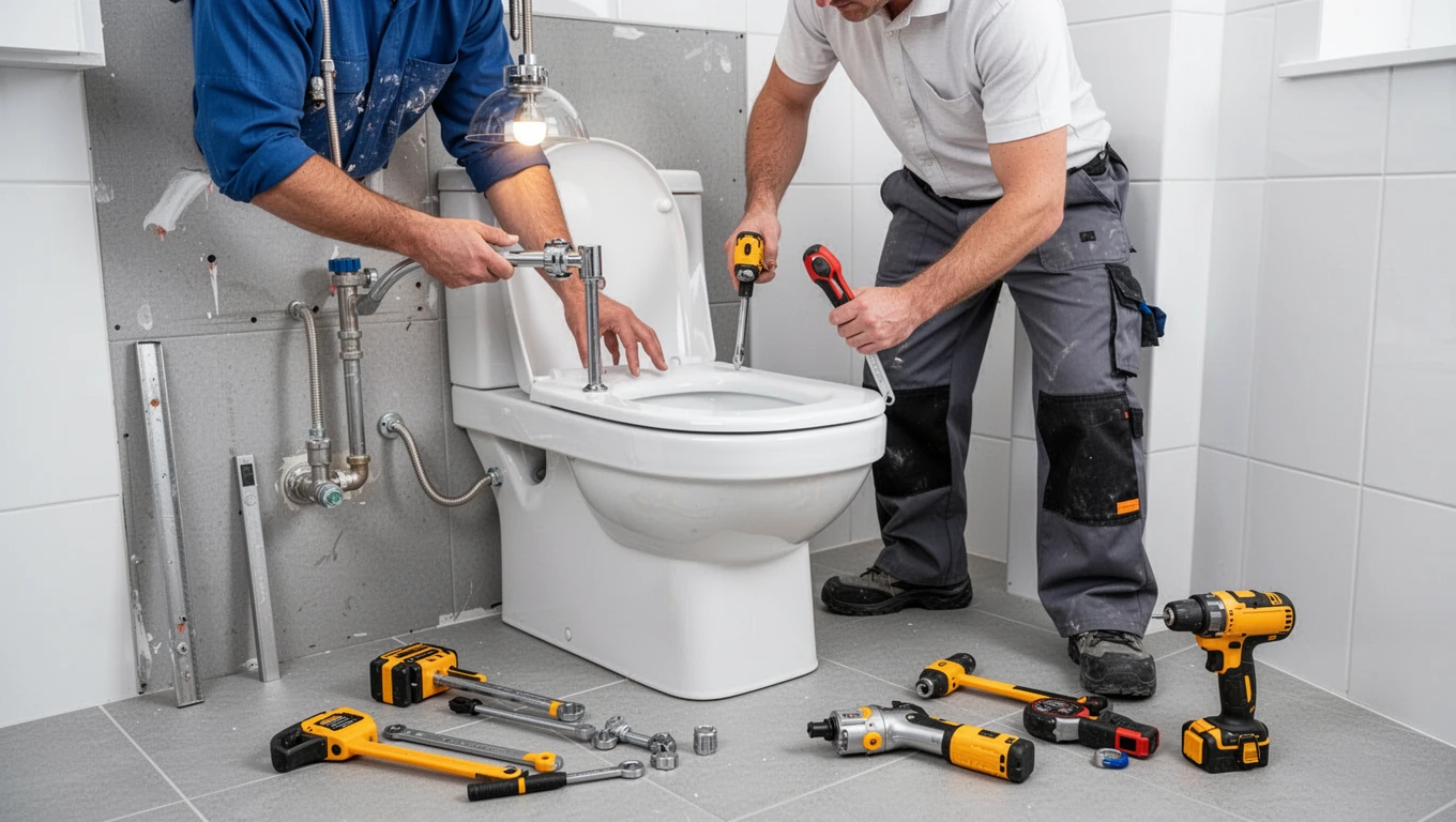Toilet Installation